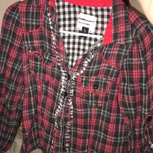 DOLLHOUSE FLANNEL SHIRT